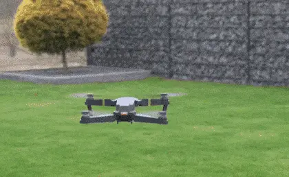 Black Falcon 4K Drone in action